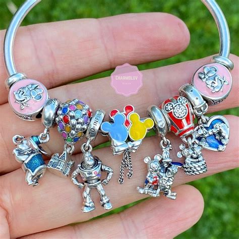 pandora bracelet disney charms